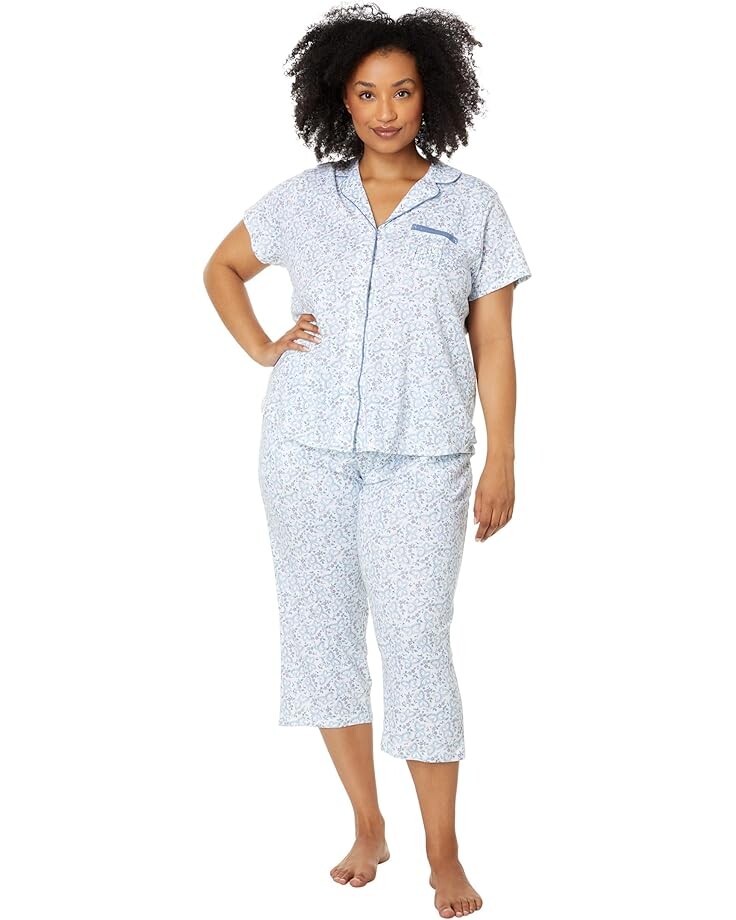 

Пижама Karen Neuburger Plus Girlfriend Capri PJ Set, цвет Butterfly Ditsy