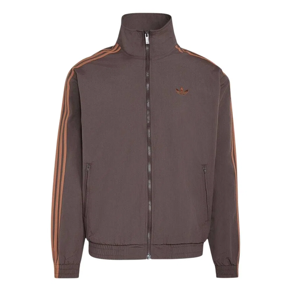 Мужская куртка с воротником-стойкой Firebird Jackets Adidas Originals, Aurora Coffee