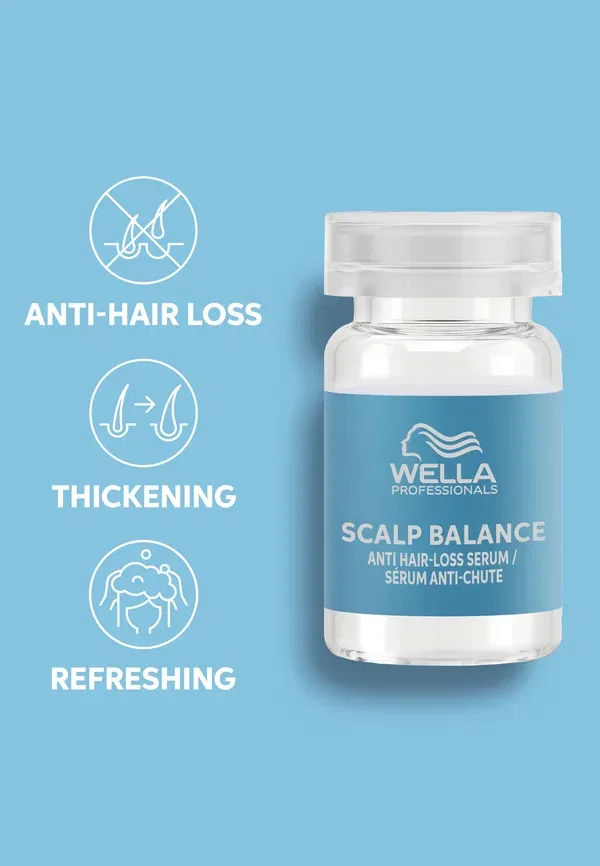 Сыворотка для волос и кожи головы Invigo Scalp Balance Anti-hair Loss Serum Wella, 48 мл — фото 4