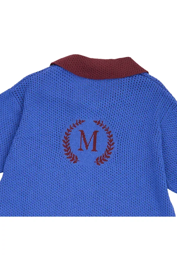 Футболка поло дышащая Polo Shirt Musli By Green Cotton, Azure Blue, синий — фото 3