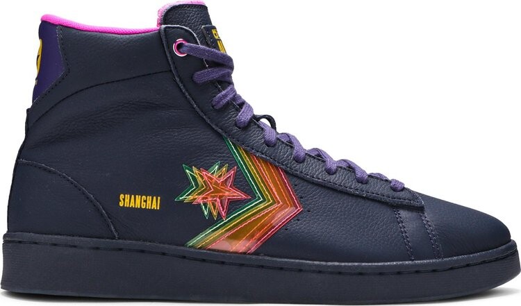 

Кроссовки Converse Pro Leather High Heart of the City - Shanghai, синий