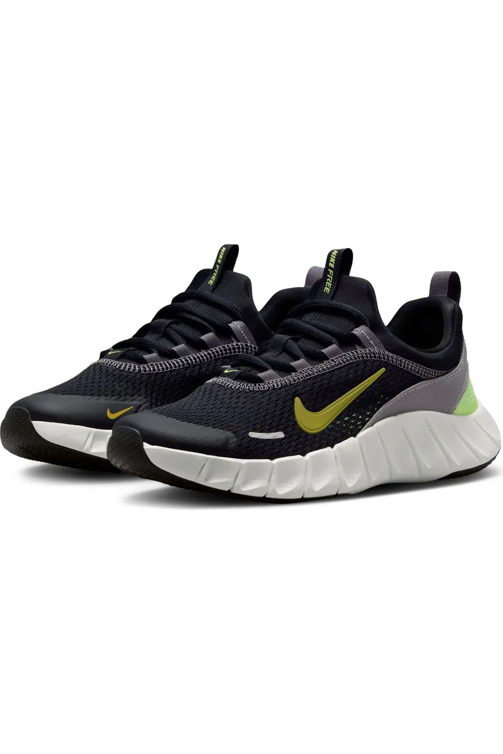 Детские кроссовки гибридные Free Ride Nike, 005 Black/Sfnqtz — фото 2