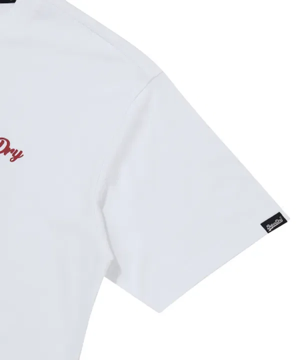 Футболка с принтом Superdry, белый — фото 4