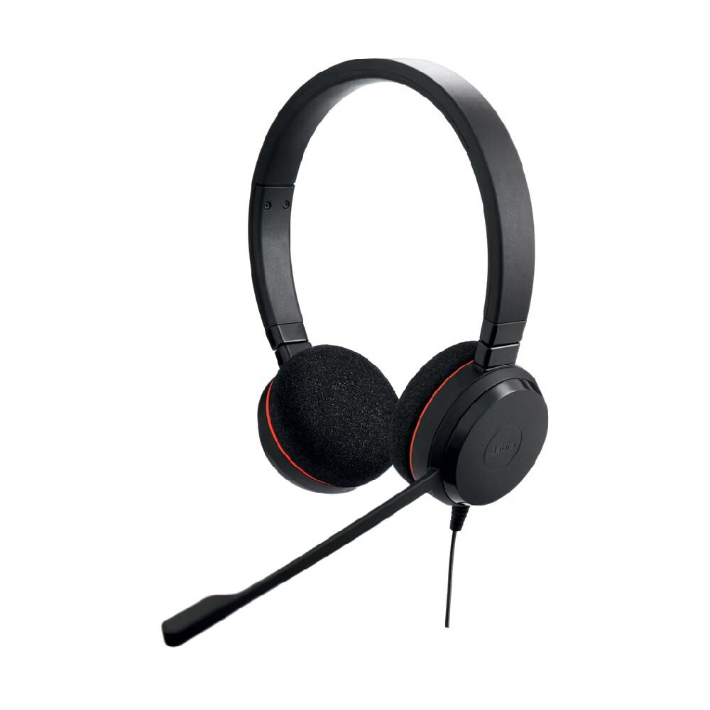 

Гарнитура проводная Jabra Evolve 20 Stereo, черный