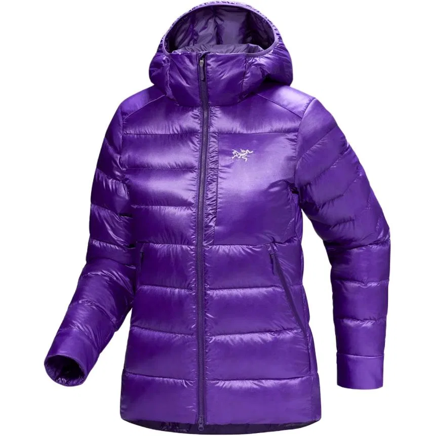 Женская куртка пуховая с наполнителем Cerium SV, бренд Arcteryx, цвет Rock Gap Purple/Azalea