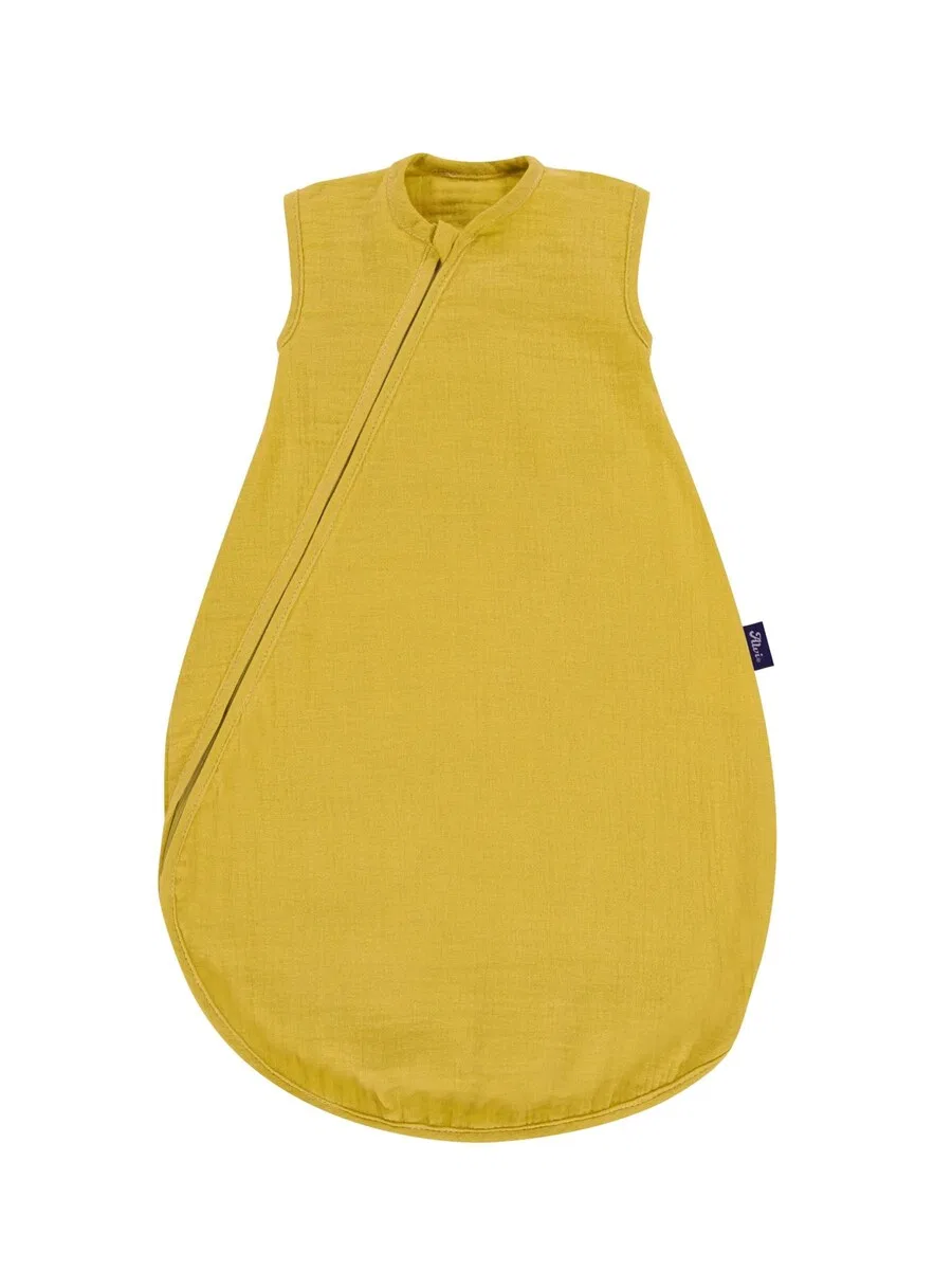 Спальный мешок ALVI 'Schlafsack Sommertraum Mull' горчичного цвета