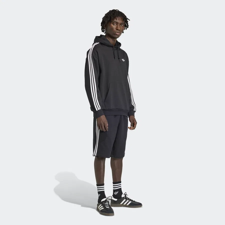 Толстовка ADIDAS ORIGINALS 'Adicolor Classics' черного цвета — фото 4