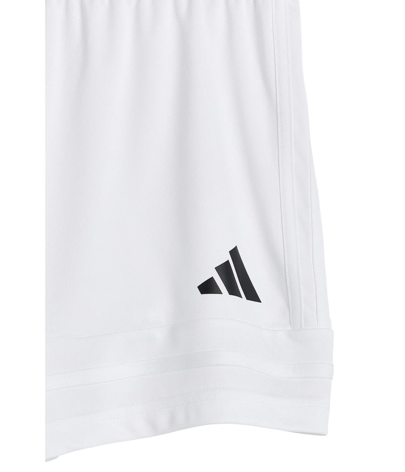 Шорты Squadra 25 (для маленьких и больших детей) Adidas Kids, White/White/Black — фото 3
