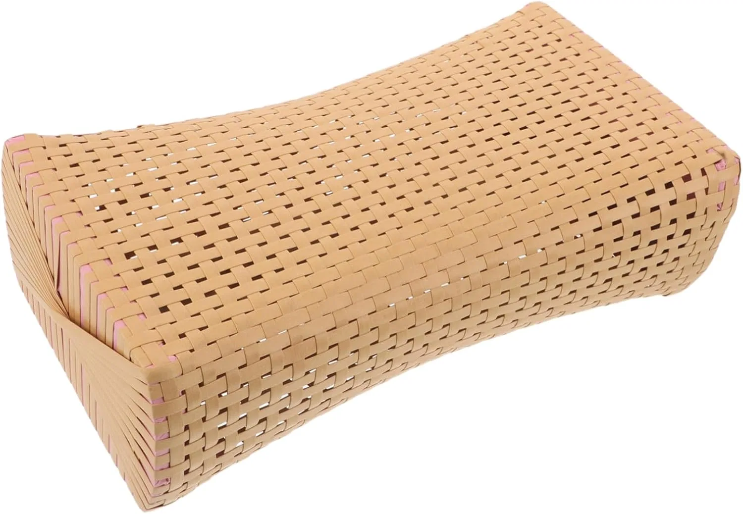 Подушка для сауны с охлаждающим эффектом, Homoyoyo, PE-ротанг, желтая, 29x16.5x8.4 см