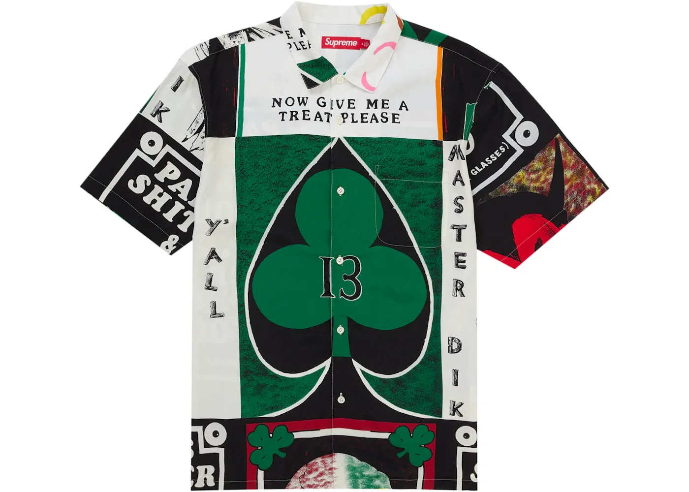 Мужская футболка с принтом Supreme Mike Kelley S/S Shirt (SS26), Белый