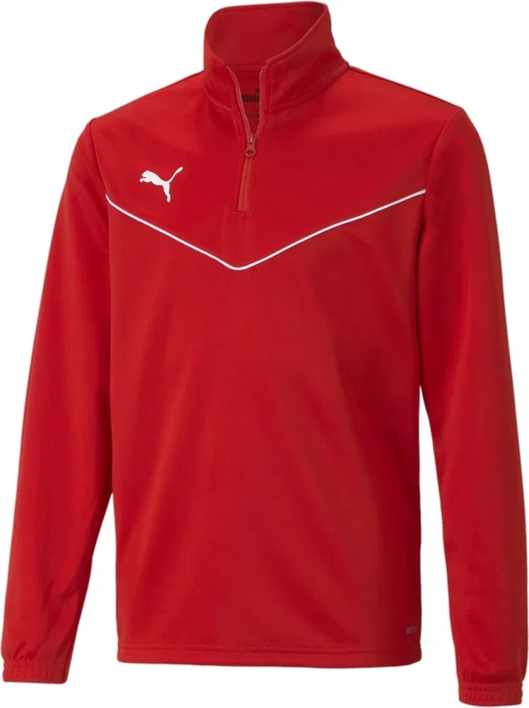 Пуловер с длинным рукавом TeamRISE 1/4 Zip Top Jr Puma, красный