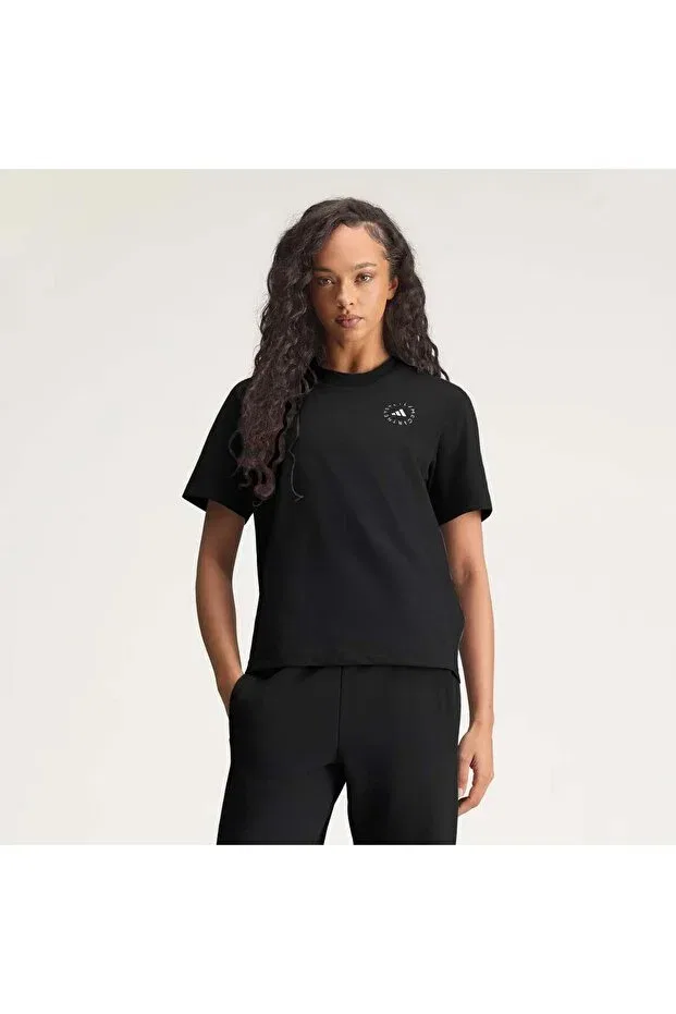 Женская футболка с принтом Regular Sportswear Adidas, Black