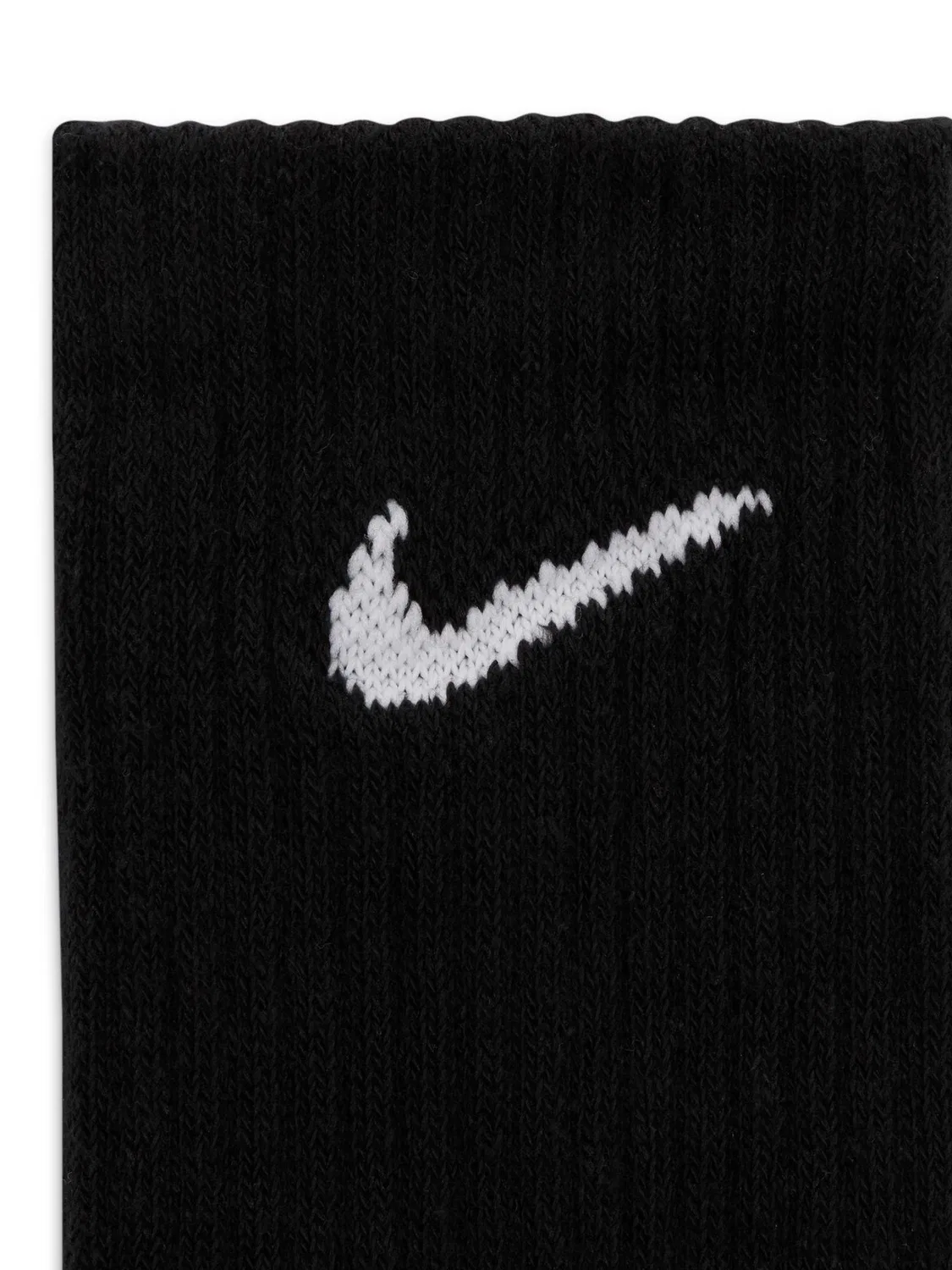 Носки повседневные, высокие Nike, черные — фото 4