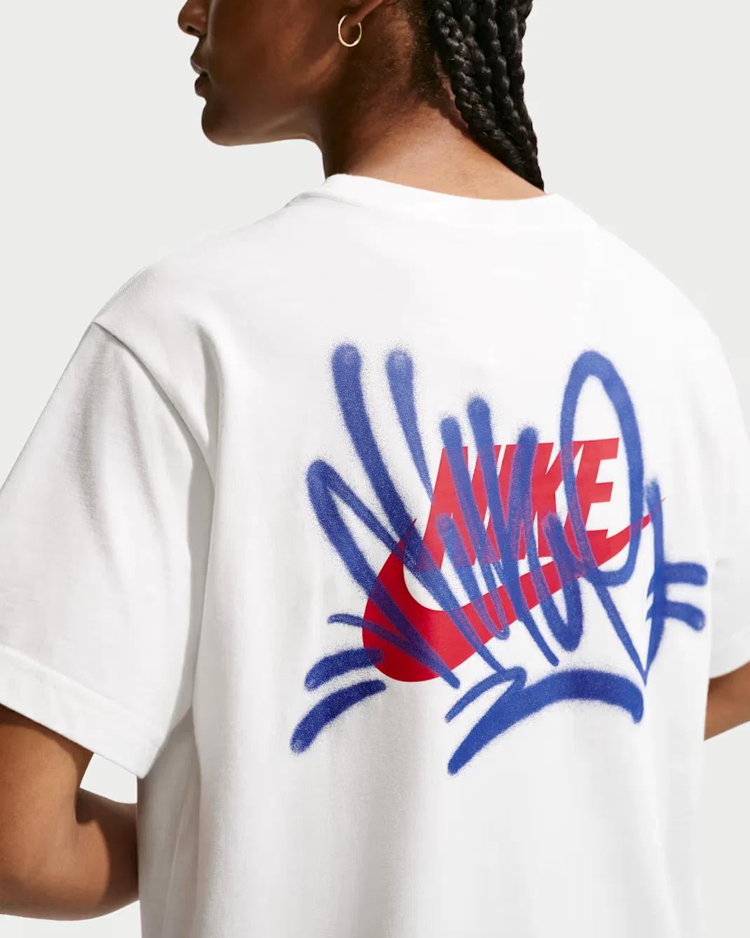 Женская футболка оверсайз Nike Sportswear Classic, Sail