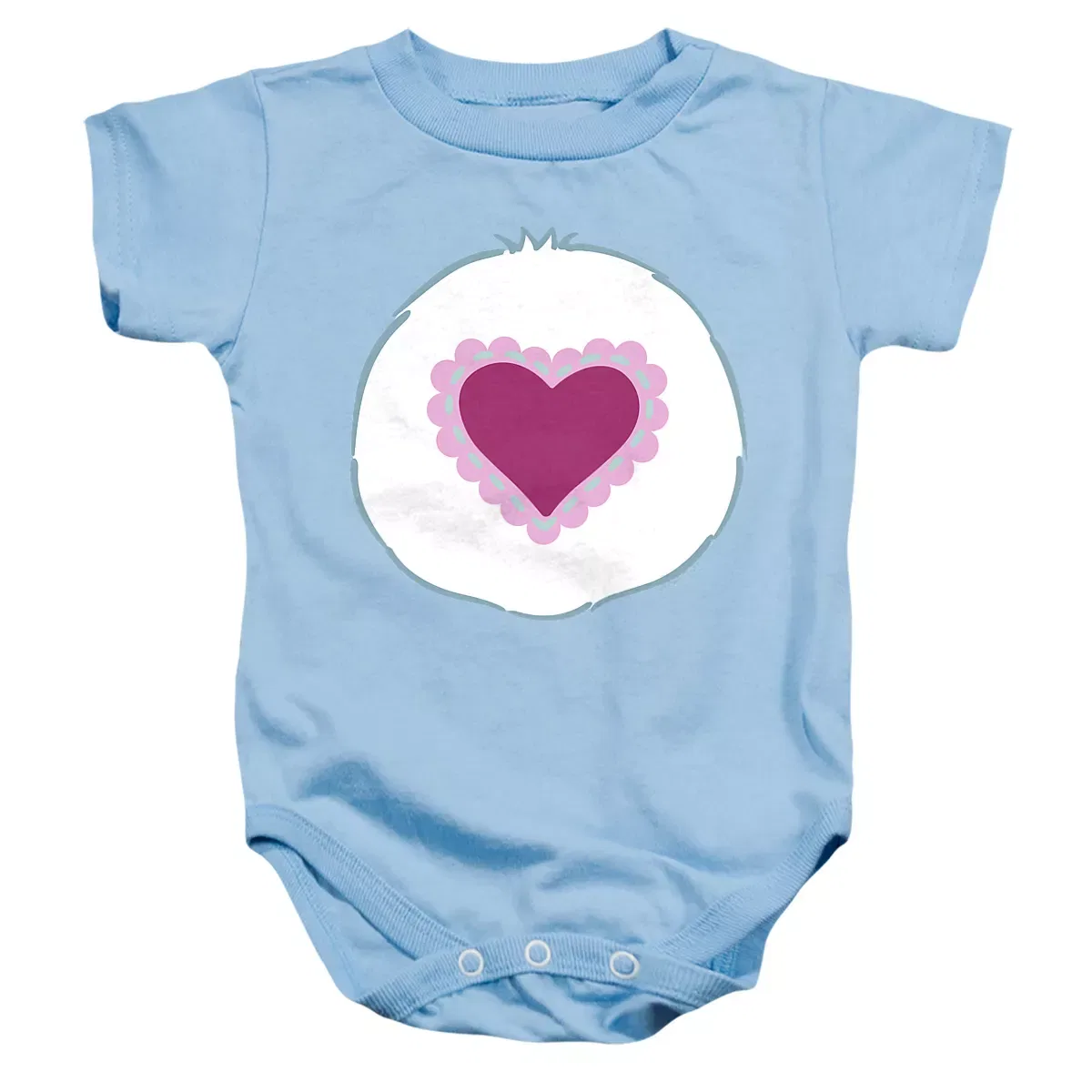 Детское боди для мальчиков с коротким рукавом Care Bears, Light Blue