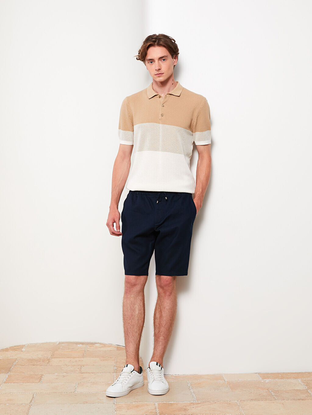 

Мужские шорты Slim Fit из габардина LCW Vision