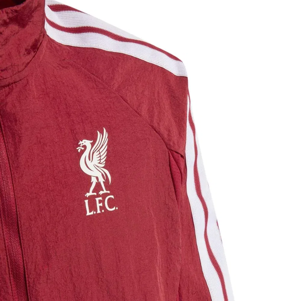 Детский свитшот с принтом Liverpool FC Home Anthem Adidas, Red — фото 3