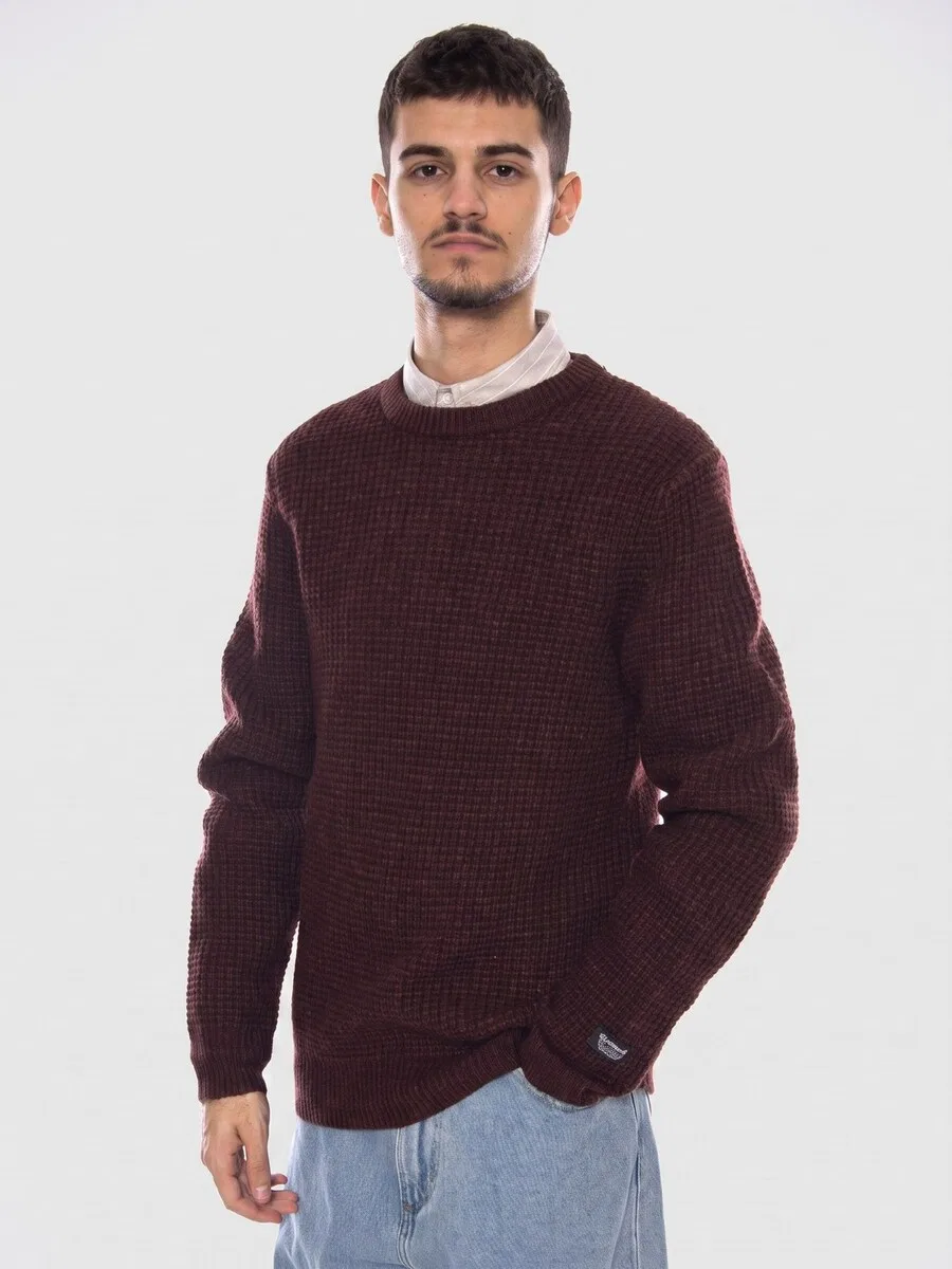 Свитер LEVI'S 'Presidio Crew Hot Chocolate Heather Neutral' коричневого цвета