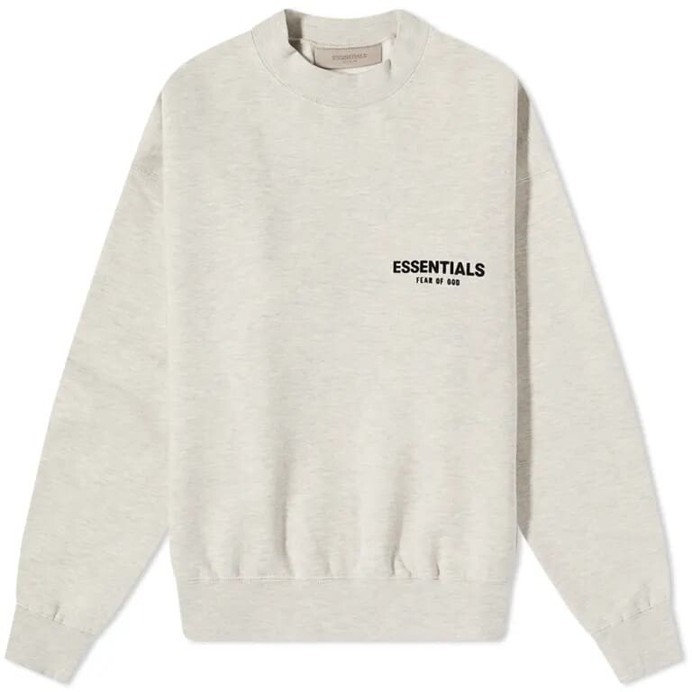 

Худи Fear of God Essentials Crewneck, серый