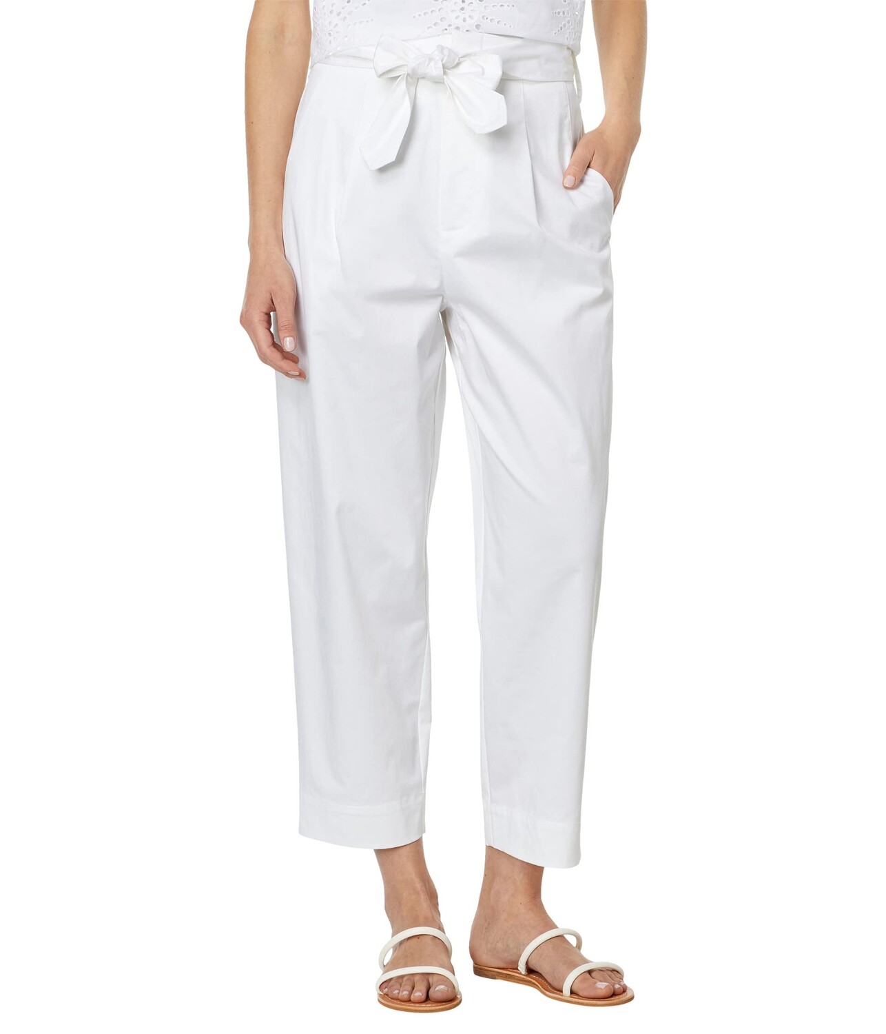 

Брюки Kate Spade New York, Tie Waist Poplin Pants, Серый, Брюки Kate Spade New York, Tie Waist Poplin Pants