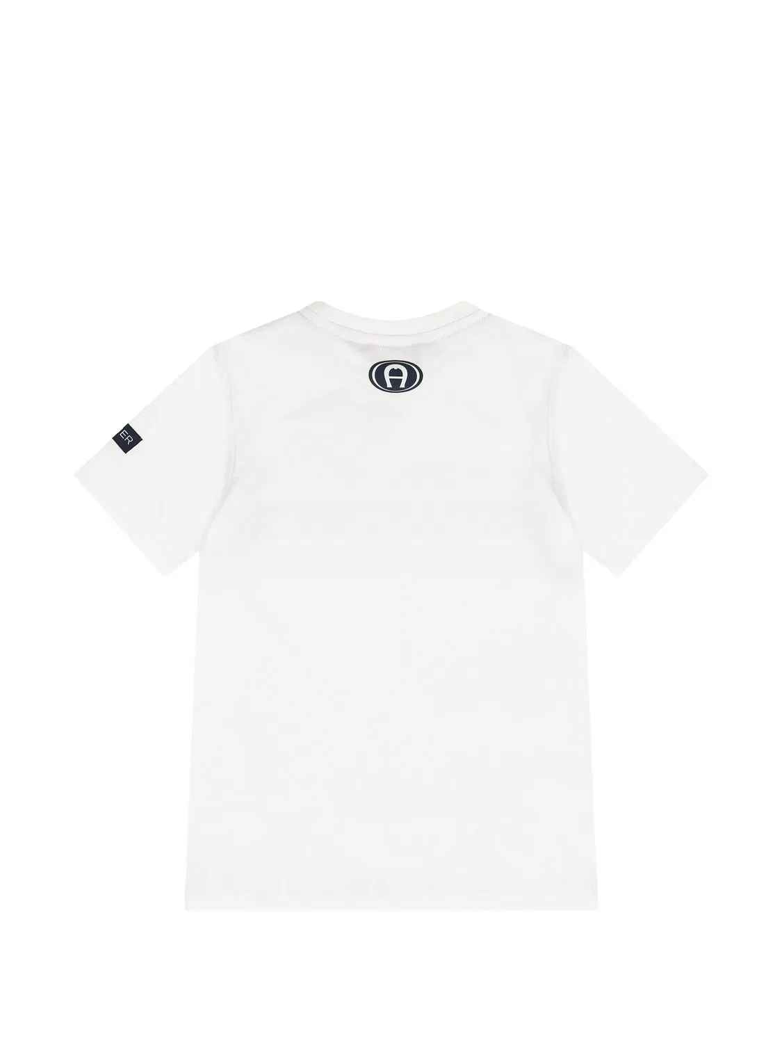Футболка с логотипом и вставками Aigner Kids, белый — фото 2