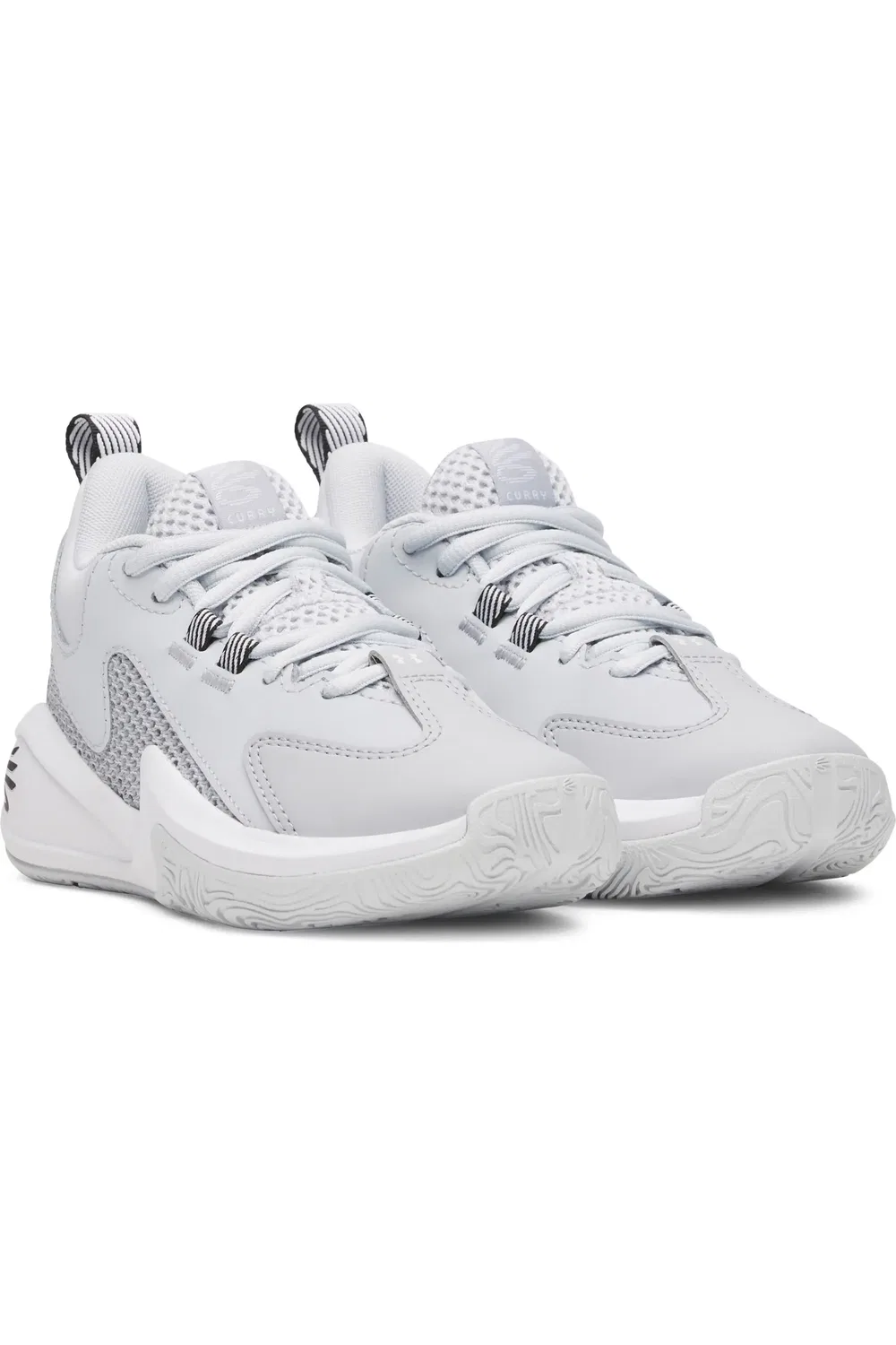 Кроссовки детские для активных игр Curry Under Armour, Halo Gray