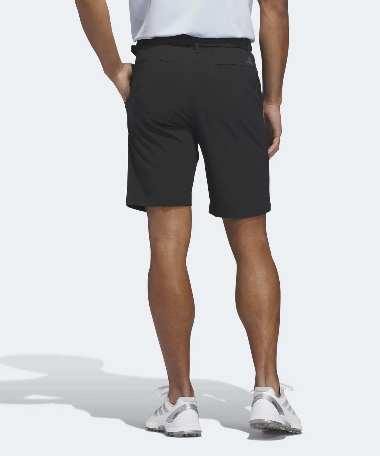 Мужские шорты для гольфа с рипстоп-тканью Ultimate 365 9" Melt Away Adidas, Black — фото 2