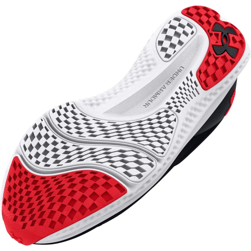 Детские кроссовки для мальчиков легкие Speed Swift Under Armour, Black Grey Titan Red Racer — фото 3