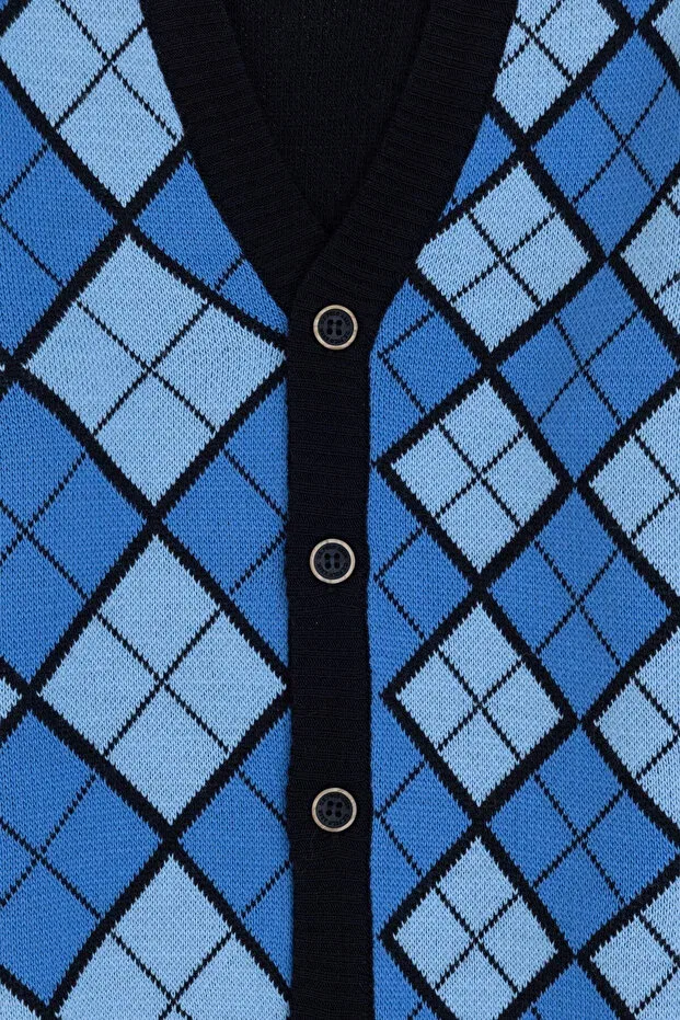 Детский кардиган для мальчиков с длинным рукавом U.S. Polo Assn., Dark Blue — фото 3