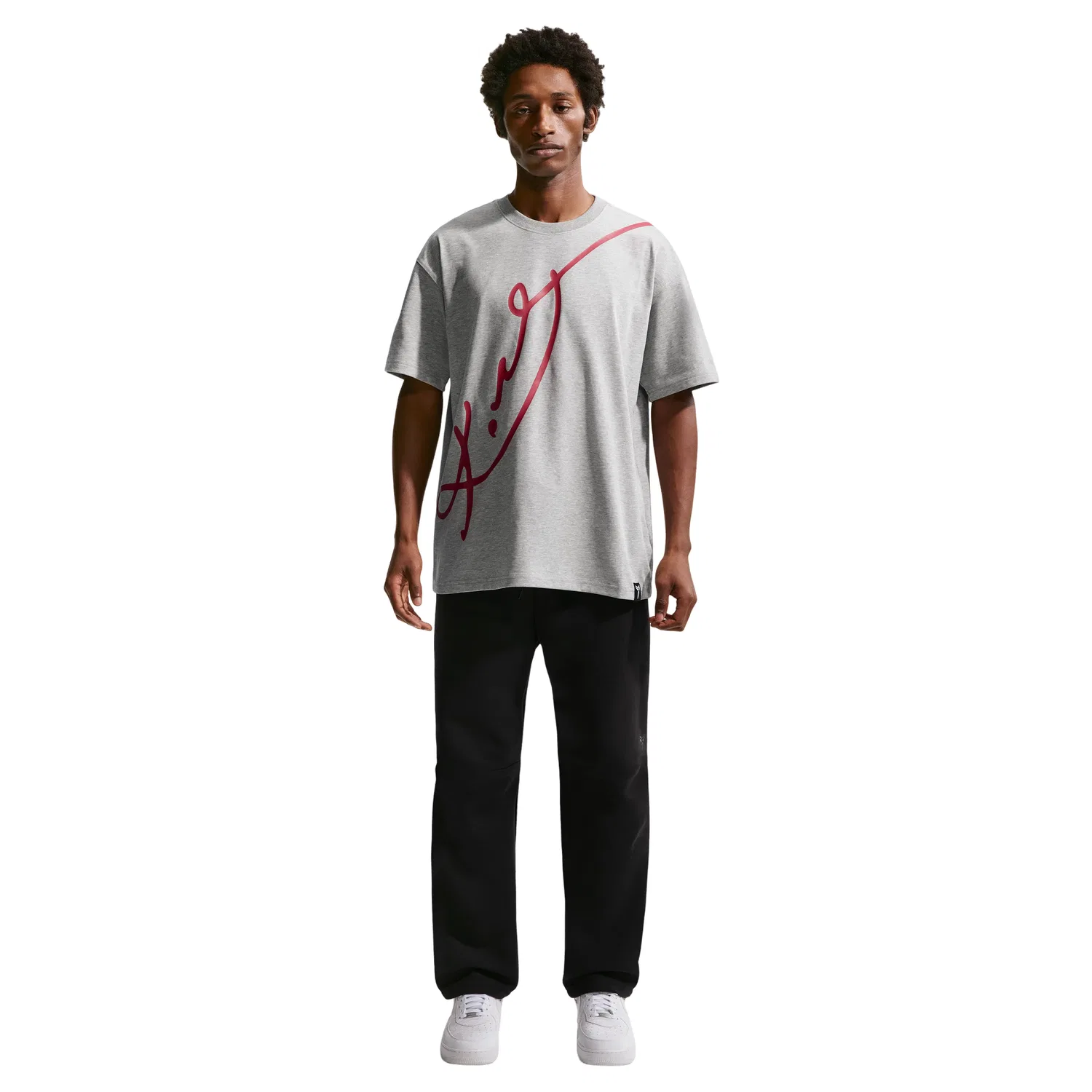 Мужская футболка Nike с принтом Kobe Dri-FIT, цвет Dark Grey Heather — фото 4