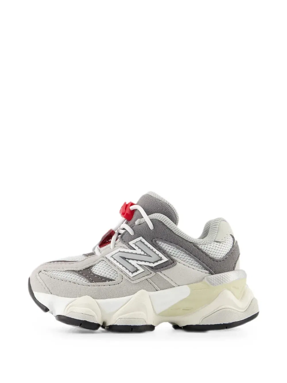 Кроссовки Bungee 90/60 с сетчатыми вставками New Balance Kids, серый — фото 3