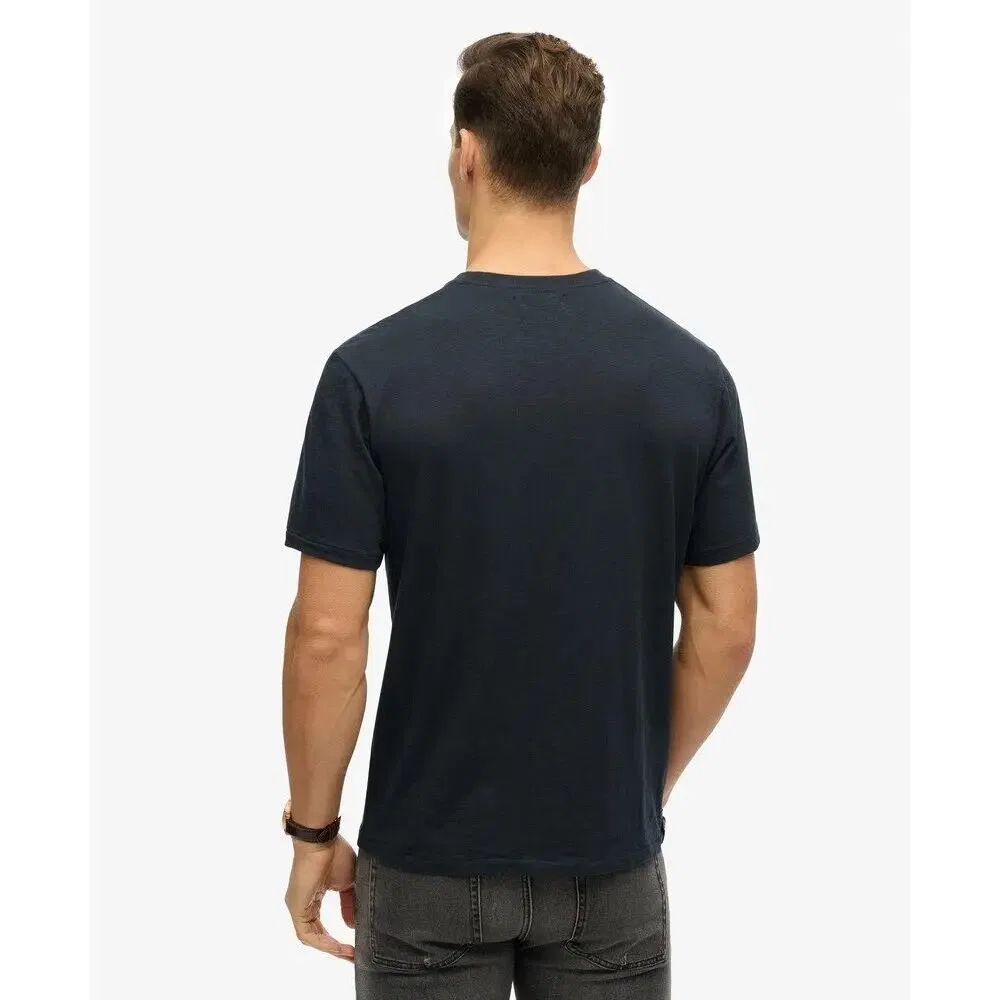 Мужская футболка с принтом Merchant Store Superdry, Blau — фото 3
