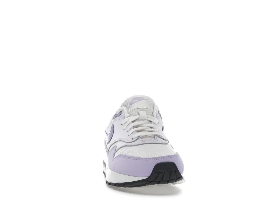 Детские кроссовки Lifestyle Nike Air Max 1, Platinum Tint/Barely Grape/Black/Hydrangeas — фото 2