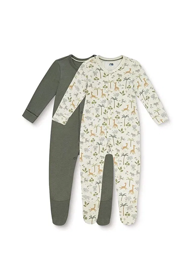 Детский комбинезон для мальчиков с принтом Safari Mothercare, Green