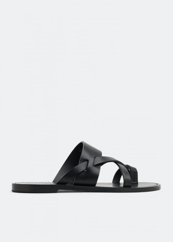 

Сандалии SAINT LAURENT Culver sandals, черный