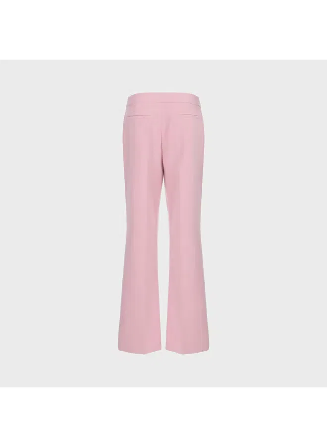 Брюки классические с прямым кроем Zara, розовый — фото 3
