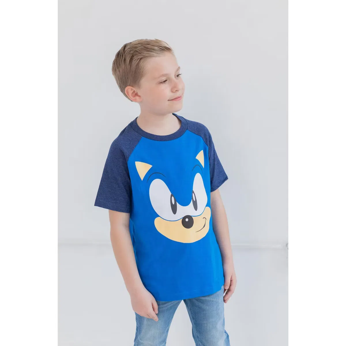 Футболки с коротким рукавом комплект из 3 штук Sonic the Hedgehog Sega, Red Blue Yellow — фото 3