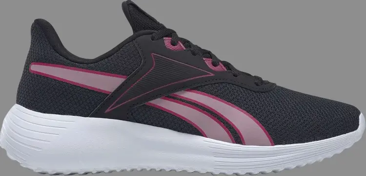 

Кроссовки wmns lite 3 'black infused lilac' Reebok, черный, Черный;серый, Кроссовки wmns lite 3 'black infused lilac' Reebok, черный