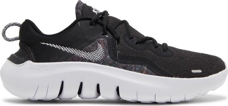 

Кроссовки Nike Wmns Flex Run 2021 'Black Dark Smoke Grey', черный