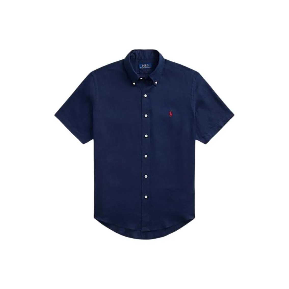 Мужская рубашка из льна Polo Ralph Lauren, Dark Blue