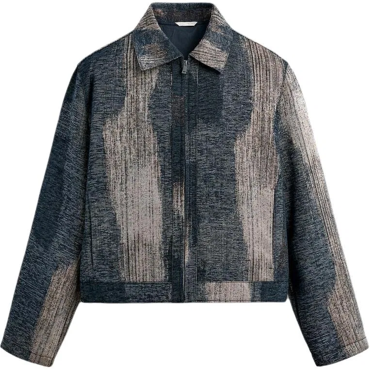 Мужская куртка с лацканами Blue/Indigo ZARA