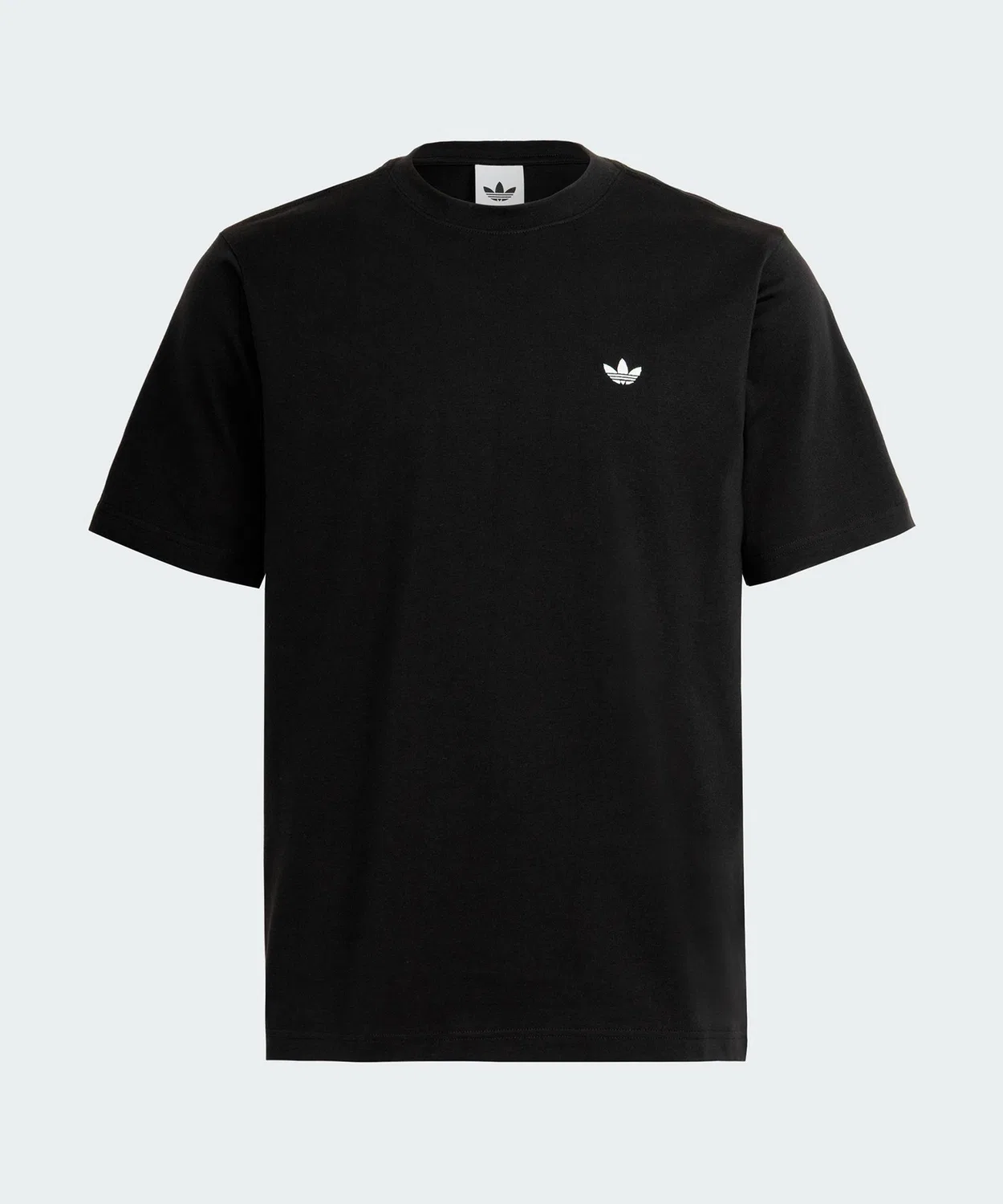 Мужская футболка с графическим принтом Turn Table Tee Adidas, Черный — фото 2