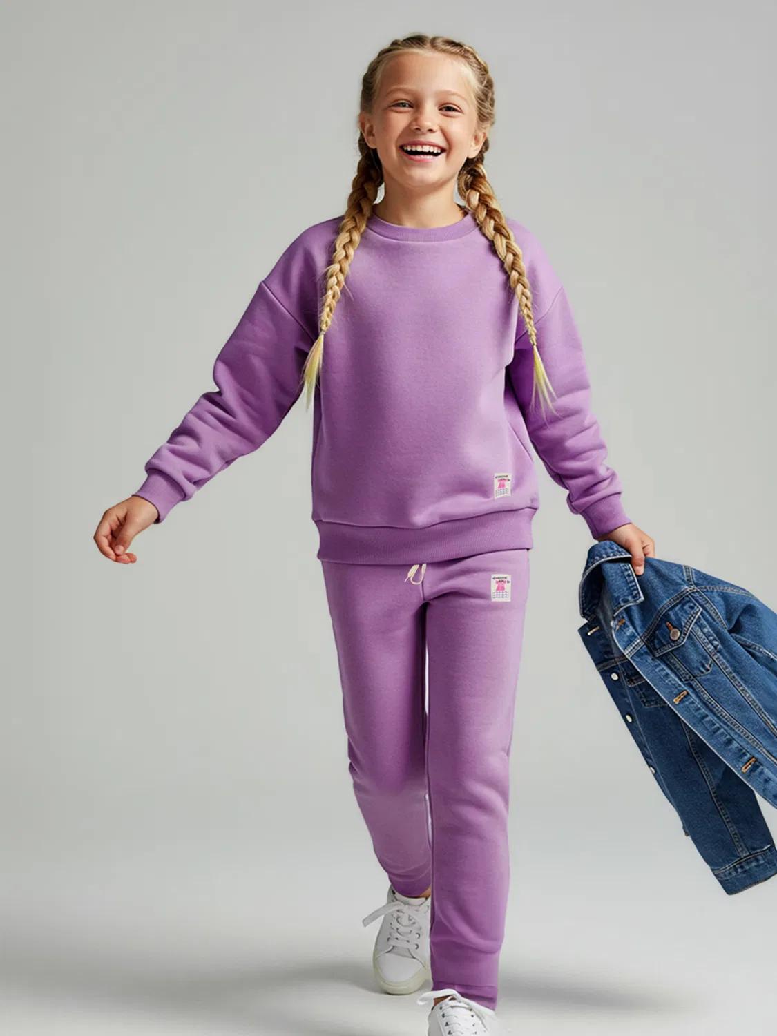 Спортивный костюм Trendyol фиолетового цвета — фото 3