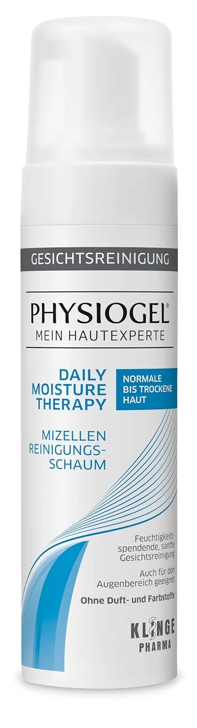 Мицеллярная вода Physiogel — Мицеллярная очищающая пенка «Daily Moisture Therapy» от