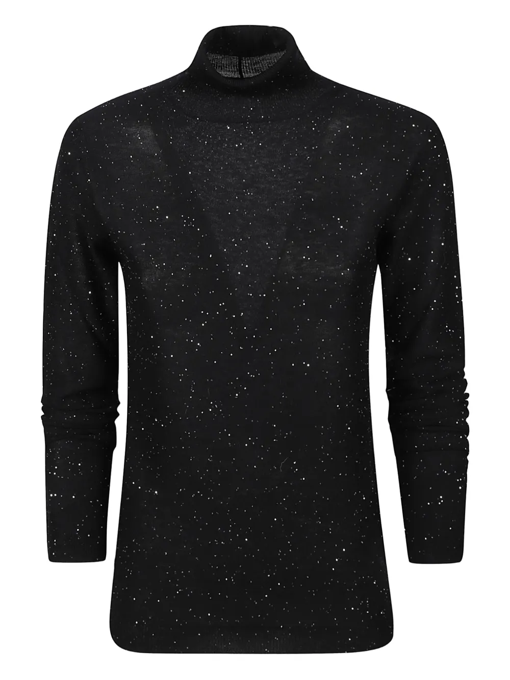 

Джемпер с блестками Fabiana Filippi, черный