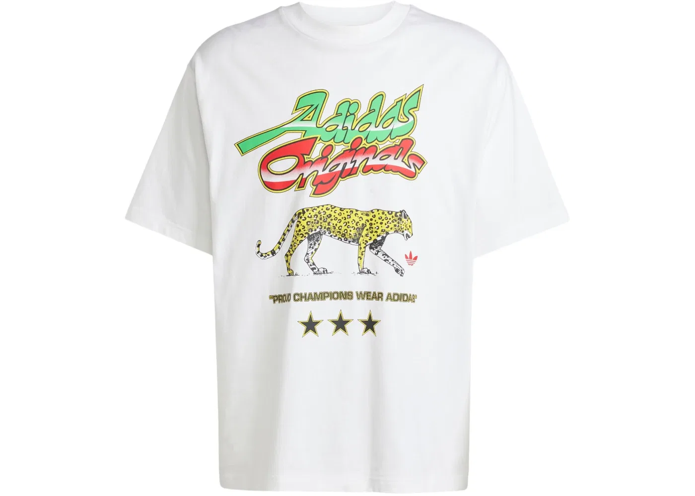 Мужская футболка с принтом Adidas T-Shirt, White
