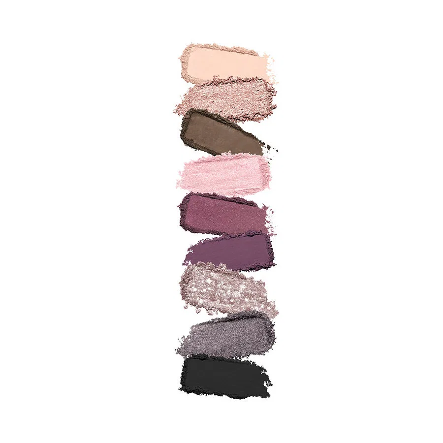 Палетка теней для век Glamour Multi Finish Eyeshadow Palette KIKO Milano, 04 Mauve Selection — фото 2
