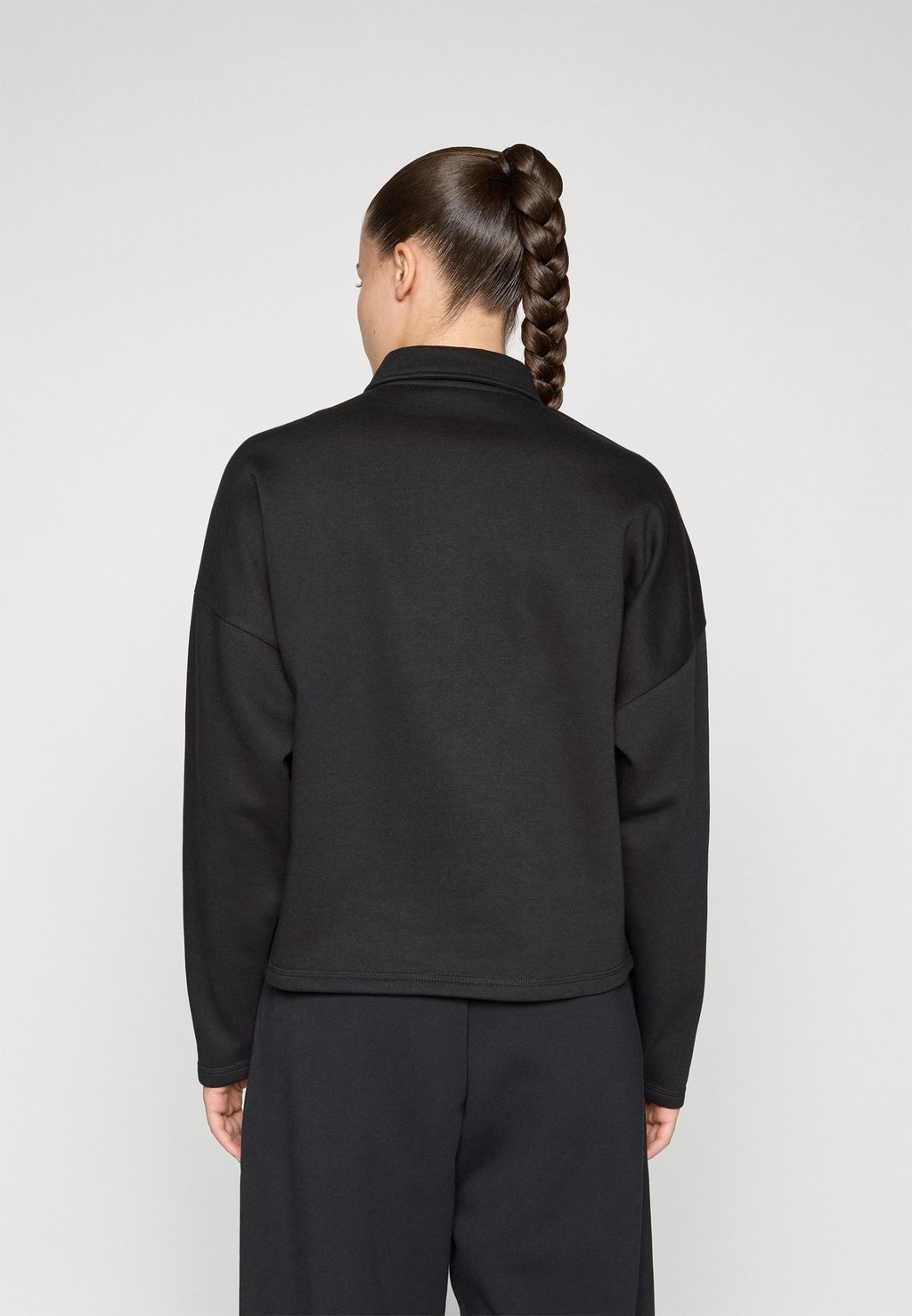 Поло Adidas Sportswear, черный — фото 3