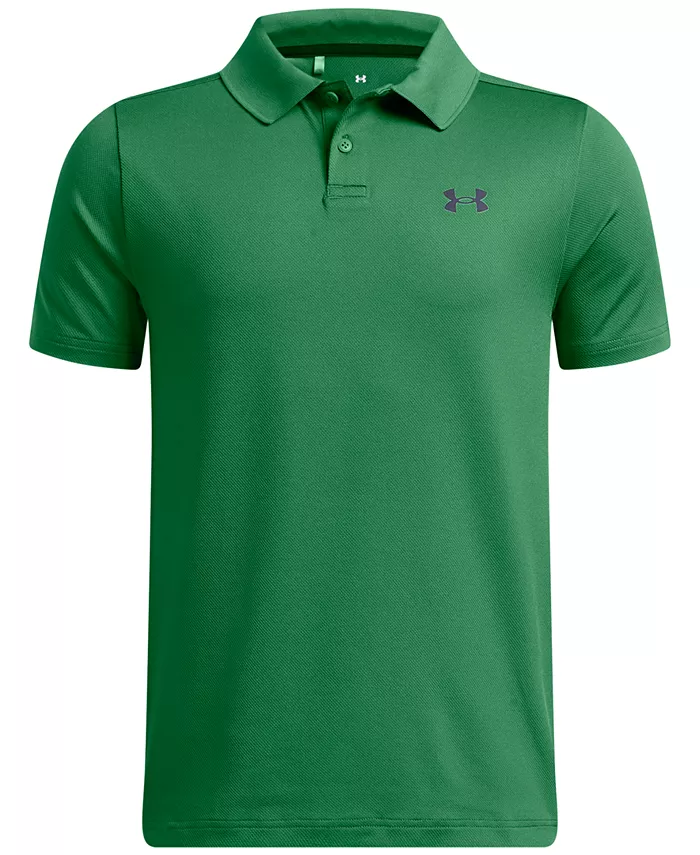 

Рубашка-поло для больших мальчиков Under Armour, зеленый