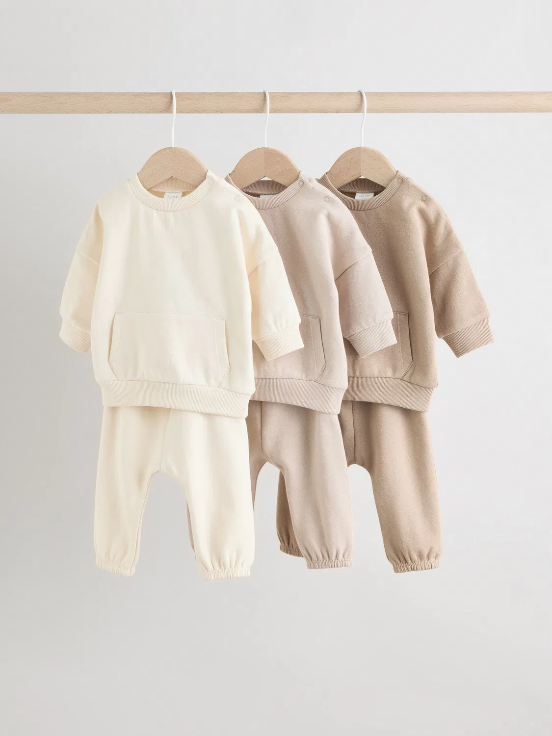 Комплект из свитшота и джоггеров, 6 предметов, Neutral Next